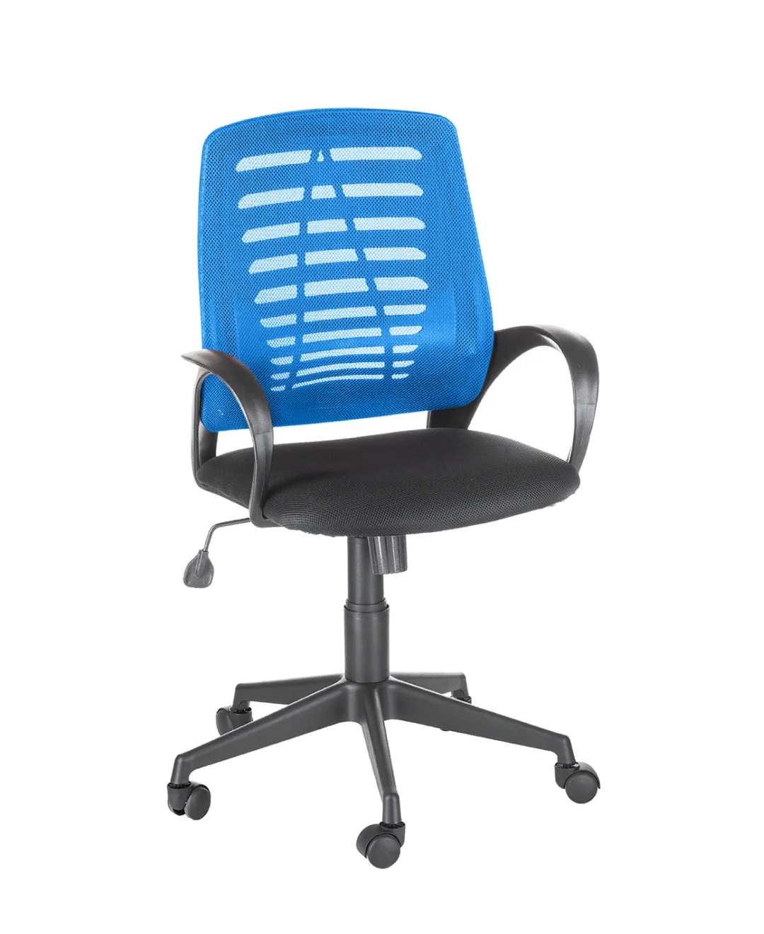 Кресло Ирис TW- синяя/TW-черн в Тарко-Сале - tarko-sale.mebel-tymen.ru | фото