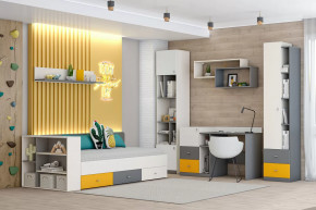 Детская Клео С-2, графит, миндаль, солнечный Диал в Тарко-Сале - tarko-sale.mebel-tymen.ru | фото