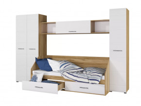 Детская Ненси Крафт золотой-белый в Тарко-Сале - tarko-sale.mebel-tymen.ru | фото