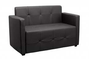 Диван 2-х местный Ситено (черный) в Тарко-Сале - tarko-sale.mebel-tymen.ru | фото
