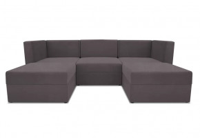 Диван модульный угловой Бергамо пять секций Dream Grey кат. 3 в Тарко-Сале - tarko-sale.mebel-tymen.ru | фото