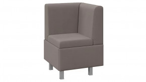 Диван угловой «Каир» Исп.2 Велюр Camaro 05 (мокко) в Тарко-Сале - tarko-sale.mebel-tymen.ru | фото