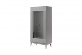 Фарго Шкаф витрина ШР-2 Антрацит в Тарко-Сале - tarko-sale.mebel-tymen.ru | фото