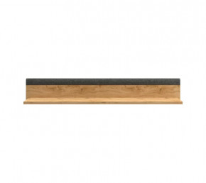 GRACE полка POL140 (Дуб наварра/Графит) в Тарко-Сале - tarko-sale.mebel-tymen.ru | фото