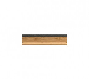GRACE полка POL98 (Дуб наварра/Графит) в Тарко-Сале - tarko-sale.mebel-tymen.ru | фото