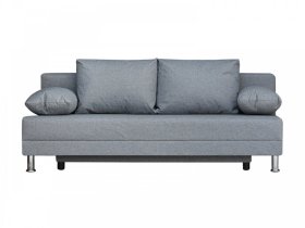 Диван Комфорт без подлокотников 4 подушки грей в Тарко-Сале - tarko-sale.mebel-tymen.ru | фото