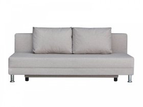 Диван Комфорт Лайт без подлокотников 2 подушки кэмел в Тарко-Сале - tarko-sale.mebel-tymen.ru | фото