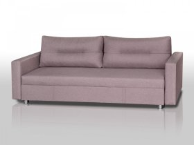 Диван Комфорт с прямыми подлокотниками латте в Тарко-Сале - tarko-sale.mebel-tymen.ru | фото