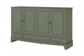 Комод 4 двери + 2 ящика Лорето Лак Зелёный самшит в Тарко-Сале - tarko-sale.mebel-tymen.ru | фото