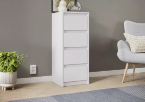 Комод КМ06-400 Айден Белое дерево в Тарко-Сале - tarko-sale.mebel-tymen.ru | фото