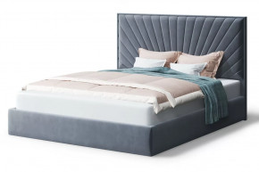 Кровать Леона, 2000*1200 мм, серый в Тарко-Сале - tarko-sale.mebel-tymen.ru | фото