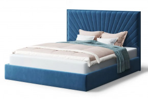 Кровать Леона, 2000*1800 мм, синий в Тарко-Сале - tarko-sale.mebel-tymen.ru | фото