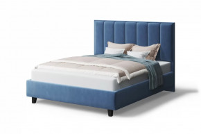 Кровать Лина, 1200*2000 мм, на опорах, синий в Тарко-Сале - tarko-sale.mebel-tymen.ru | фото
