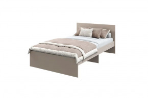 Кровать "МОНА" 2000*1200мм, (без матраса), ЛДСП кашемир (ламели) в Тарко-Сале - tarko-sale.mebel-tymen.ru | фото