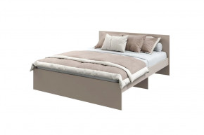 Кровать "МОНА" 2000*1600мм, (без матраса), ЛДСП кашемир (ламели) в Тарко-Сале - tarko-sale.mebel-tymen.ru | фото