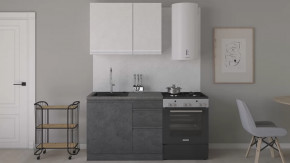 Кухонный гарнитур «Бронкс» длиной 100 см в Тарко-Сале - tarko-sale.mebel-tymen.ru | фото