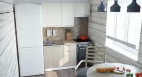 Кухонный гарнитур Ольга нормал 2 1500 мм в Тарко-Сале - tarko-sale.mebel-tymen.ru | фото