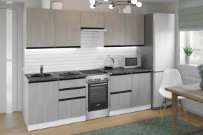 Кухонный гарнитур Сюита мега 2500 мм в Тарко-Сале - tarko-sale.mebel-tymen.ru | фото