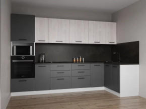 Кухонный гарнитур угловой Санторини-3200х1400 МДФ столешница 38 мм в Тарко-Сале - tarko-sale.mebel-tymen.ru | фото