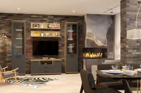 Модульная гостиная Грейс композиция-1 в Тарко-Сале - tarko-sale.mebel-tymen.ru | фото