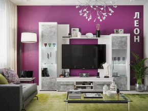 Модульная гостиная Леон в Тарко-Сале - tarko-sale.mebel-tymen.ru | фото