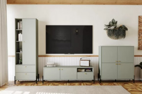 Модульная гостиная Нуар в Тарко-Сале - tarko-sale.mebel-tymen.ru | фото