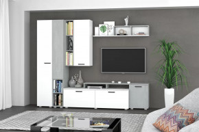 Модульная гостиная Эльза Бетонный Камень в Тарко-Сале - tarko-sale.mebel-tymen.ru | фото