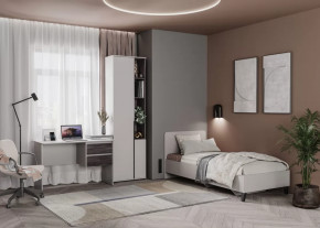 Подростковая НАОМИ, ЛДСП Кашемир/ЛДСП Кашемир в Тарко-Сале - tarko-sale.mebel-tymen.ru | фото