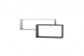 Полка Клео Пл-1, 1150 мм, графит, миндаль Диал в Тарко-Сале - tarko-sale.mebel-tymen.ru | фото