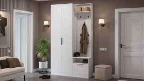 Прихожая «Агата» №2 Белый в Тарко-Сале - tarko-sale.mebel-tymen.ru | фото
