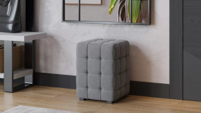 Пуф «Аристо» Велюр Серый в Тарко-Сале - tarko-sale.mebel-tymen.ru | фото