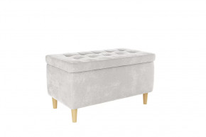 Пуф Чарли 2 галька (велюр) в Тарко-Сале - tarko-sale.mebel-tymen.ru | фото