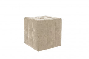 Пуф Рубик 2 капучино (велюр) в Тарко-Сале - tarko-sale.mebel-tymen.ru | фото