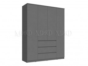 Шкаф 1600 Челси Графит в Тарко-Сале - tarko-sale.mebel-tymen.ru | фото