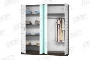 Шкаф 4х-створчатый МС спальня Афина МДФ глянец в Тарко-Сале - tarko-sale.mebel-tymen.ru | фото