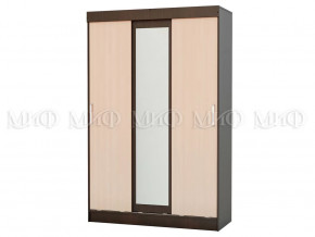 Шкаф Басямиф, дуб беленый/венге в Тарко-Сале - tarko-sale.mebel-tymen.ru | фото