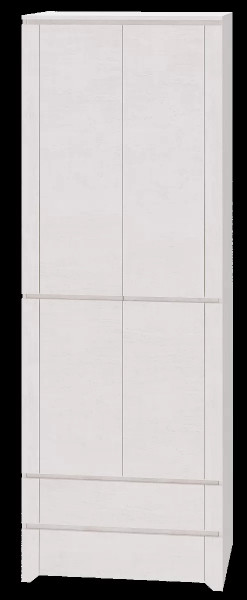 Шкаф для одежды 2-х дв. «Твист» №1 в Тарко-Сале - tarko-sale.mebel-tymen.ru | фото