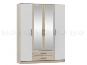 Шкаф для одежды 4-дверный Мартина ЛДСП в Тарко-Сале - tarko-sale.mebel-tymen.ru | фото