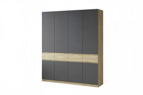 Шкаф распашной Турин Графит в Тарко-Сале - tarko-sale.mebel-tymen.ru | фото