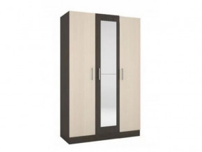 Шкаф трехстворчатый Леси Венге-Дуб в Тарко-Сале - tarko-sale.mebel-tymen.ru | фото