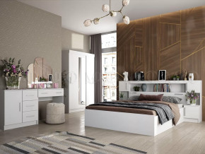 Спальный гарнитур Басямиф, белый в Тарко-Сале - tarko-sale.mebel-tymen.ru | фото