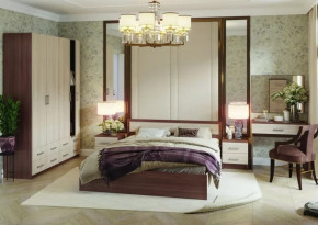 Спальня Гармония венге-дуб белфорт в Тарко-Сале - tarko-sale.mebel-tymen.ru | фото