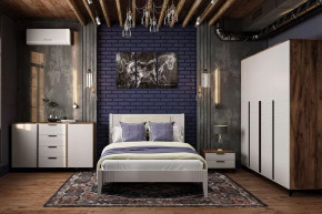 Спальня модульная Брента Жемчуг в Тарко-Сале - tarko-sale.mebel-tymen.ru | фото