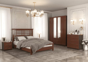 Спальня модульная Кантри Орех в Тарко-Сале - tarko-sale.mebel-tymen.ru | фото