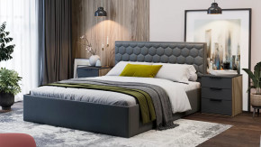 Спальня «Порто» Яблоня Беллуно, Графит софт в Тарко-Сале - tarko-sale.mebel-tymen.ru | фото