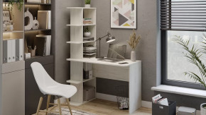 Стол письменный тип 4 Дуб крафт белый в Тарко-Сале - tarko-sale.mebel-tymen.ru | фото