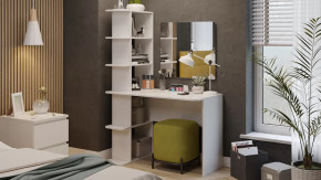 Стол с зеркалом Тип 4 Белый Ясень в Тарко-Сале - tarko-sale.mebel-tymen.ru | фото