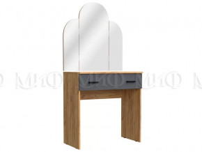 Трельяж Басямиф, графит/дуб крафт в Тарко-Сале - tarko-sale.mebel-tymen.ru | фото