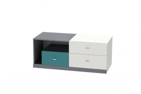 Тумба Клео Т-1, 1200 мм, графит, миндаль, океан Диал в Тарко-Сале - tarko-sale.mebel-tymen.ru | фото