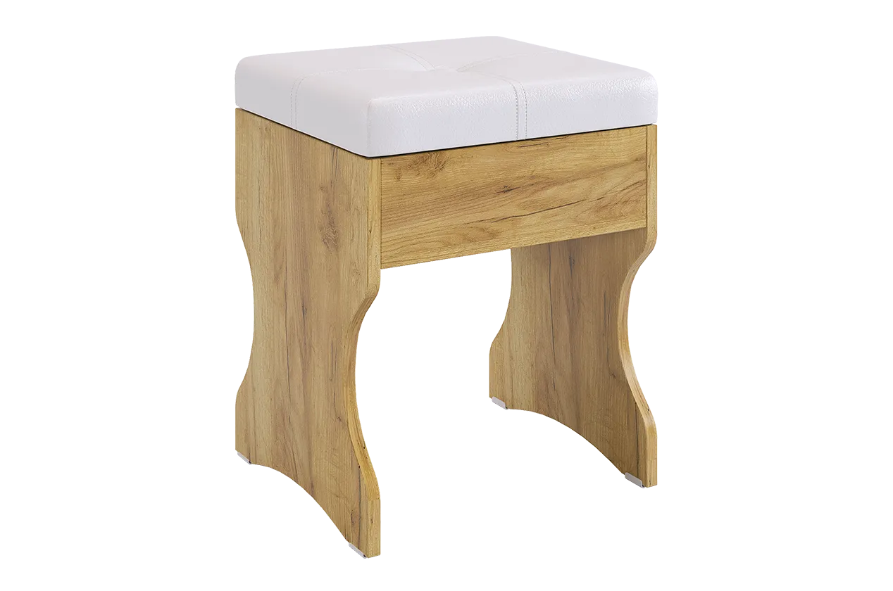 Пуф Виктория-1 дуб крафт золотой в Тарко-Сале - tarko-sale.mebel-tymen.ru | фото